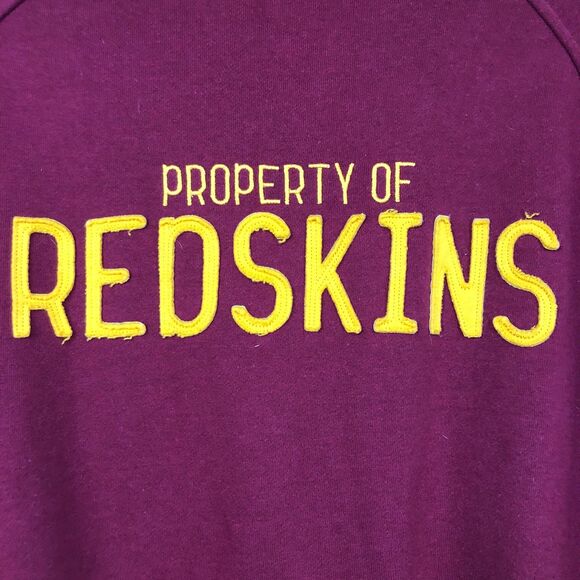 Vintage Redskins Varsity Style Jacket, Indian Logo, Reebok on Gridiron NFL Tag L - Picture 7 of 12